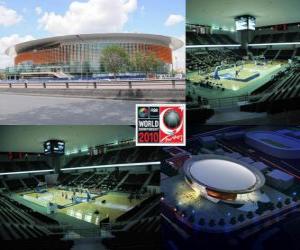 yapboz Ankara Ankara (FIBA Türkiye&#039;nin 2010 Dünya Basketbol Şampiyonası&#039;nda Pavilion Arena)